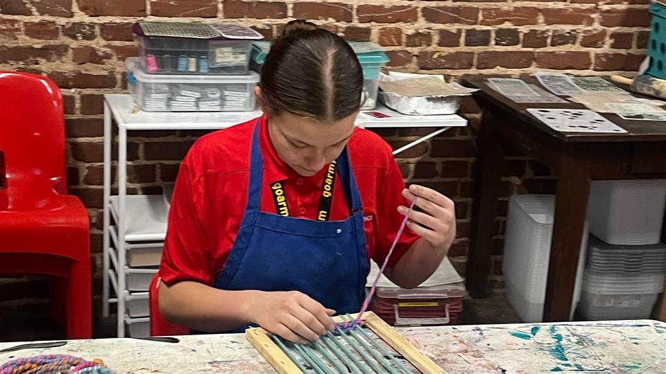 Renaissance Academy Students at the Anderson Art Center